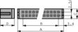 3334-6600 Multipole socket DIN 41651 60, Female