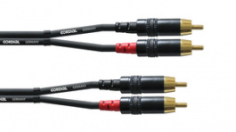 CFU 1.5 CC, Audio cable assembly 1.5 m black, Cordial