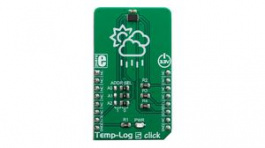 MIKROE-3442, Temp-Log 5 Click Temperature Sensor Module 3.3V, MikroElektronika
