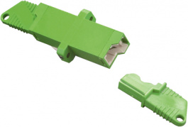 E2APCUGREEN, FO adapter E2000-APC/E2000-APC SingleMode simplex, AFL Hyperscale