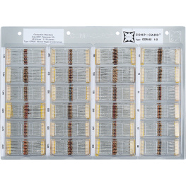 CCR-04, Resistor assortment, wired E24, NOVA Elektronik