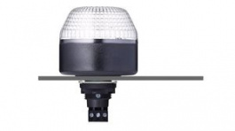 802550405, LED Signal Beacon, Continuous, Red/Yellow/Green, 24VAC / DC, Panel Mount, IML, Auer