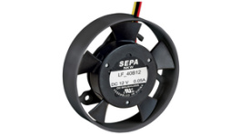 LF40B12, Axial fan 40 x 40 x 10 mm 12 VDC, SEPA EUROPE