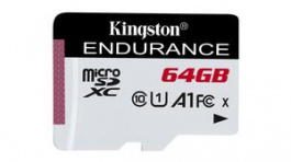 SDCE/64GB, Memory Card microSDXC 64GB 10/A1/U1/UHS-I, Kingston