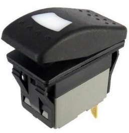 RND 210-00531, Rocker Switch, SPST, On-Off, RND Components
