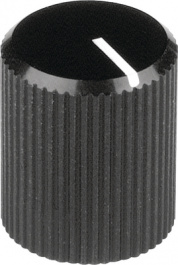 506.6131, Аппаратная ручка черный анодированный 17 mm, Mentor