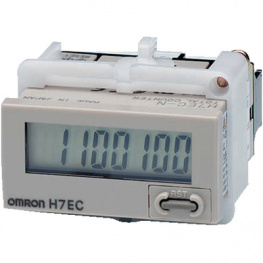 H7EC-N, Счетчик: электронный; Дисплей: LCD; Измеряемая вел: импульсы; IP66, Omron