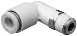 KQ2L06-03S, Angle plug connection, SMC PNEUMATICS