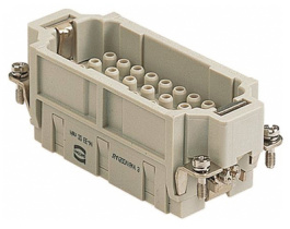 09320323001, Разъем: прямоугольный; "папа"; Han EE; PIN:32; 32+PE; размер 16В, Harting