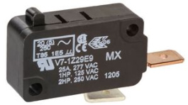 V7-1Z29E9, Микропереключатель SNAP ACTION; без рычага; SPST-NO; 25A/277ВAC, Honeywell