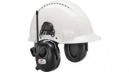 HRXD7P3E-01, PELTOR DAB+ and FM Radio Helmet Mounted Headset 30 dB Black/White, Peltor