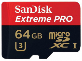 SDSDQXP-064G-G46A, ExtremePro microSDXC 64 GB, Sandisk
