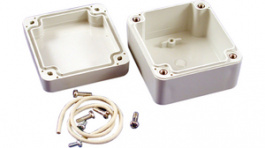 RP1020, Plastic enclosure, grey, 65 x 60 x 40 mm, Polycarbonate, Hammond