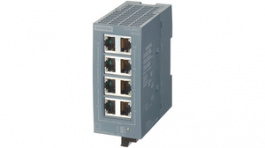 6GK5008-0BA10-1AB2, Industrial Ethernet Switch 8x 10/100 RJ45 IP20, Siemens