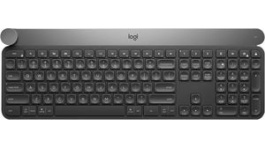 920-008499, Keyboard, CRAFT, BE Belgium, AZERTY, USB, Cable/Bluetooth/Wireless, Logitech