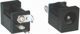 DC 19B, Power Jacks 2.5 mm 5.5 mm, -