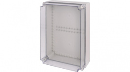 CI45X-200-NA, Insulated enclosure 375 x 500 x 200 mm pebble grey RAL 7032 Polycarbonate IP 65, Eaton