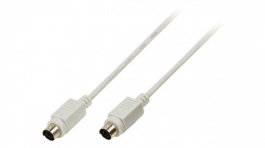 VLCP51000I30, PS/2 Cable Male - PS/2 Male 3 m, Valueline
