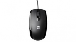 E5E76AA#ABB, Wired USB Mouse X500 Black, HP