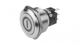 82-6151.2000.B001, Vandal Resistant Pushbutton Switch, 3 A, 240 V, 1CO, IP65/IP67/IK10, EAO