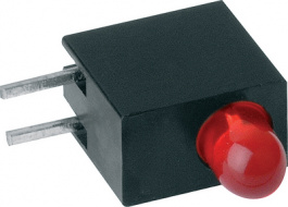 RTE3106R, PCB LED 3 mm round Red standard, Mentor