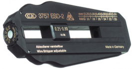 T3757ESD 2, Stripping Device 0.25...0.80 diam. mm, C.K Tools (Carl Kammerling brand)