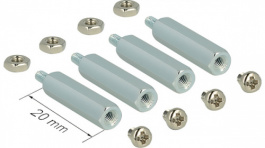 RPI MOUNTINGKIT2, Mounting kit Raspberry Pi B+, Pi 2B, Raspberry