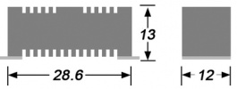 RWS10 R68 J, Precision resistor, SMD 0.68 Ohm 10 W +- 5 % SMD, Arcol