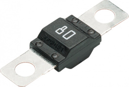 0498080.H, Предохранитель: плавкая вставка; 80А; 32ВDC; винт М5; 41мм; медь, Littelfuse