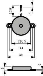 KPEG-126, Piezo signal generator, Kingstate (Keyseg)