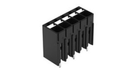 2086-1125, Wire-To-Board Terminal Block, THT, 3.5mm Pitch, Straight, Push-In, 5 Poles, Wago