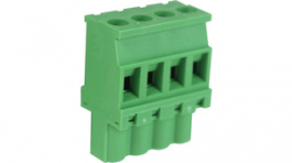 RND 205-00333, Female Connector 4 Poles, 5 mm Pitch, RND Connect