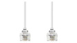 TCGP90200WT50 Phone Cable RJ11 Plug - RJ11 Plug 5m White