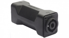 SP2F2FDW, SP adapter 4 Black, Amphenol