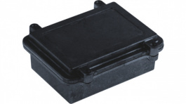 RND 455-00634, Sealed Metal Enclosure, Black, 112 x 152 x 55 mm, Aluminium Alloy / ADC12, IP67, RND Components