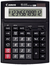 WS-1210T, Desktop calculator, CANON