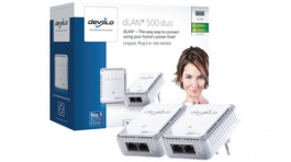 9111, Starter Kit 2x dLAN 500 duo, Devolo