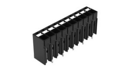 2086-1130, Wire-To-Board Terminal Block, THT, 3.5mm Pitch, Straight, Push-In, 10 Poles, Wago