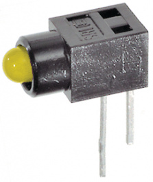 SRL 0035.1362, PCB LED 3 mm round yellow, Schurter