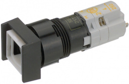 1.15.108.251/0000, Illuminated push button, 4 A&nbsp;&nbsp;AC / 0.2 A DC, 250 VAC / 220 V, RAFI