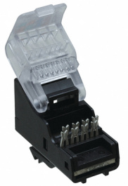 1116604-2, Modular jack, category 5E 8 8/8RJ45, TE Connectivity