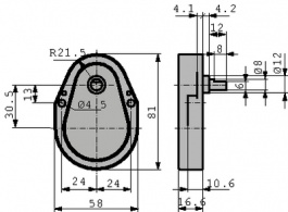 UGF08ANN, Step-down gear, SAIA-BURGESS