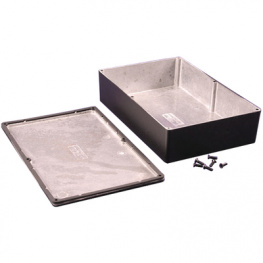 1550WGBK, Корпус: универсальный; Х:146мм; Y:222мм; Z:55мм; 1550; алюминий, Hammond