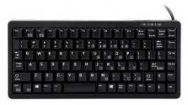 G84-4100LCAUS-2, Compact Keyboard, ML, US English/QWERTY, USB/PS/2, Black, Cherry