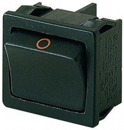 1802.1101, Rocker switch 2P 6 A 250 VAC, Marquardt