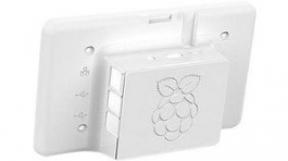 ASM-1900035-11, Raspberry Pi 3 & 7'' Touch-Display Case, 155.64 x 197.12 x 46.76 mm, White, OneNineDesign