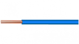 SIAF 0.75 MM BLUE, Stranded wire, 0.75 mm2, blue Tin-plated copper Silicon rubber, ICC Italian Cable Company
