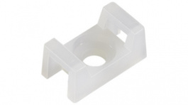 RND 475-00378 [100 шт], Cable tie mount 5.1 mm white, RND Cable