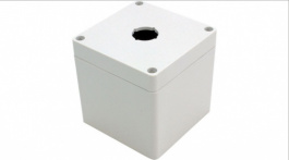 1554MPB1, Watertight Pushbutton Enclosure, 22.5 mm, Polycarbonate, Hammond
