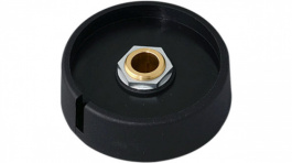 A3050089, Control knob with recess black 50 mm, OKW